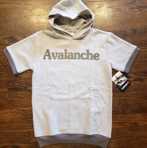 Boys Avalanche short sleeve hoodie